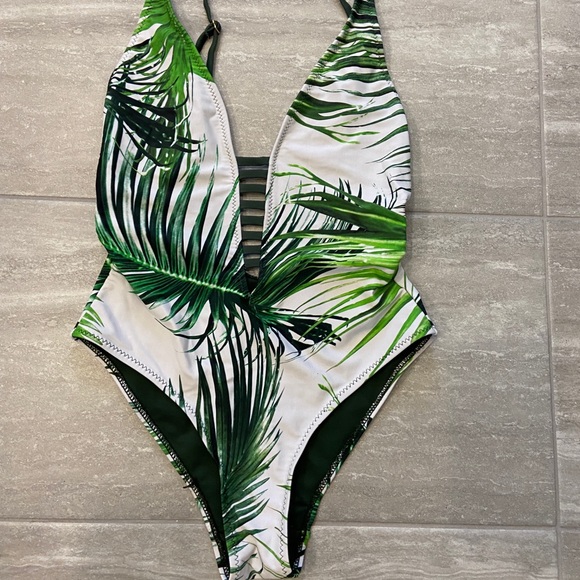 High cute one piece jungle bathing suit - Picture 2 of 4